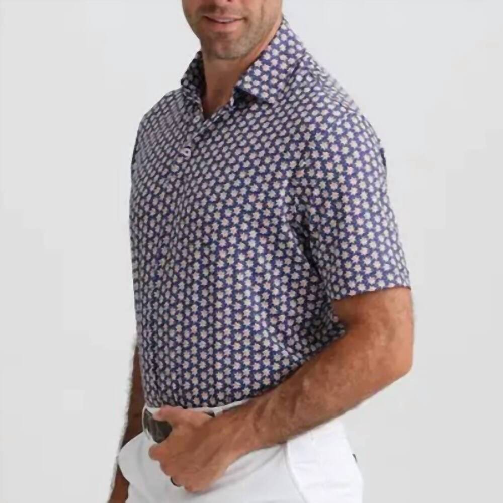 NEW BERMUDA SANDS men's abner polo in navy